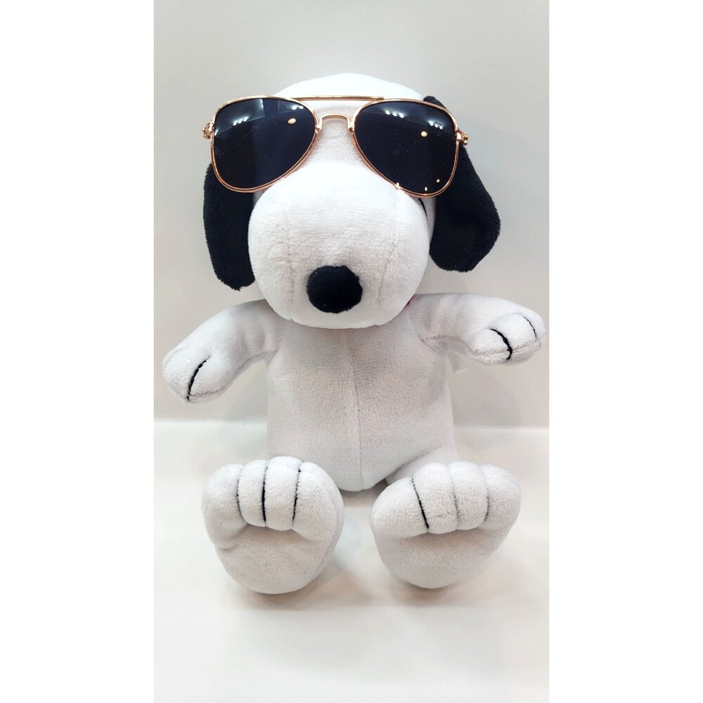 Peanuts Snoopy Plush 6.5" Joe Cool w Aviator Sunglasses Kiiro 2025